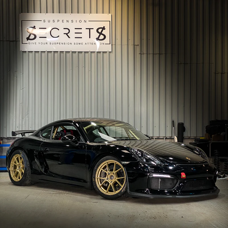 Moton 3 Way Coilovers - Porsche 981 Cayman GT4 - Image 6