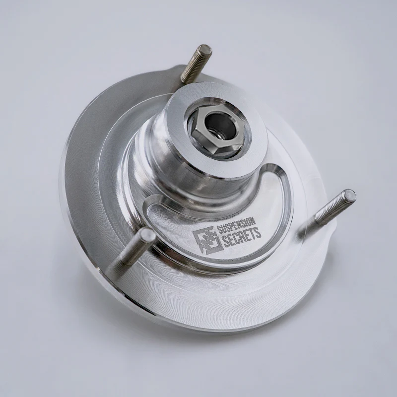 Suspension Secrets Front Camber Caster Plate Top Mounts - Porsche 981 / 718 Cayman GTS - Image 3