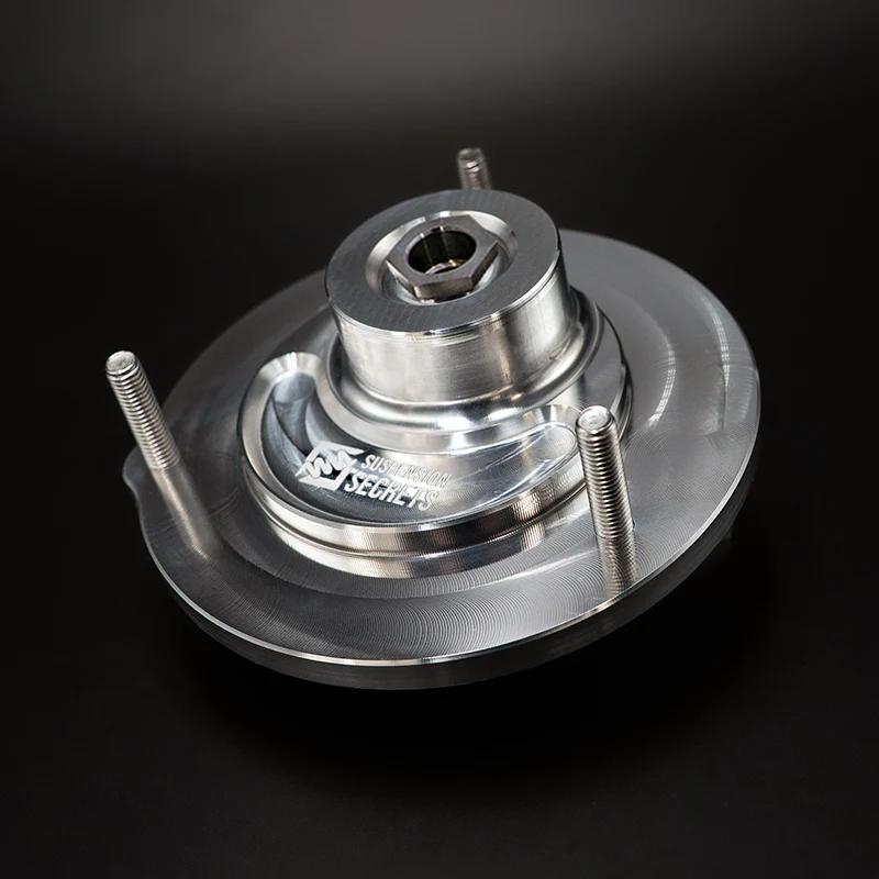 Suspension Secrets Front Camber Caster Plate Top Mounts - Porsche 981 / 718 Cayman GTS - Image 4