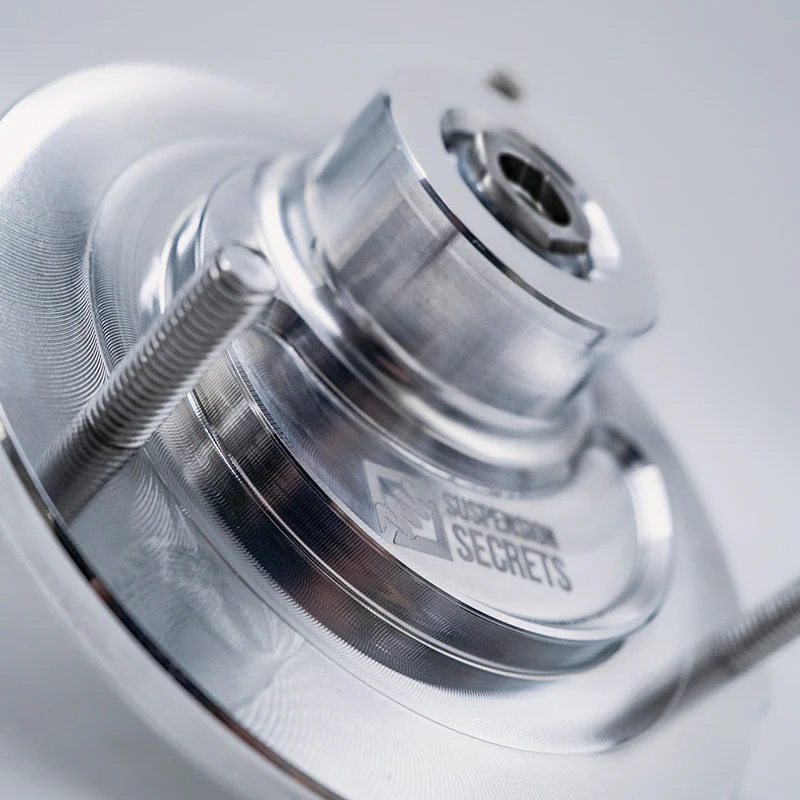 Suspension Secrets Front Camber Caster Plate Top Mounts - Porsche 981 / 718 Cayman GTS - Image 5