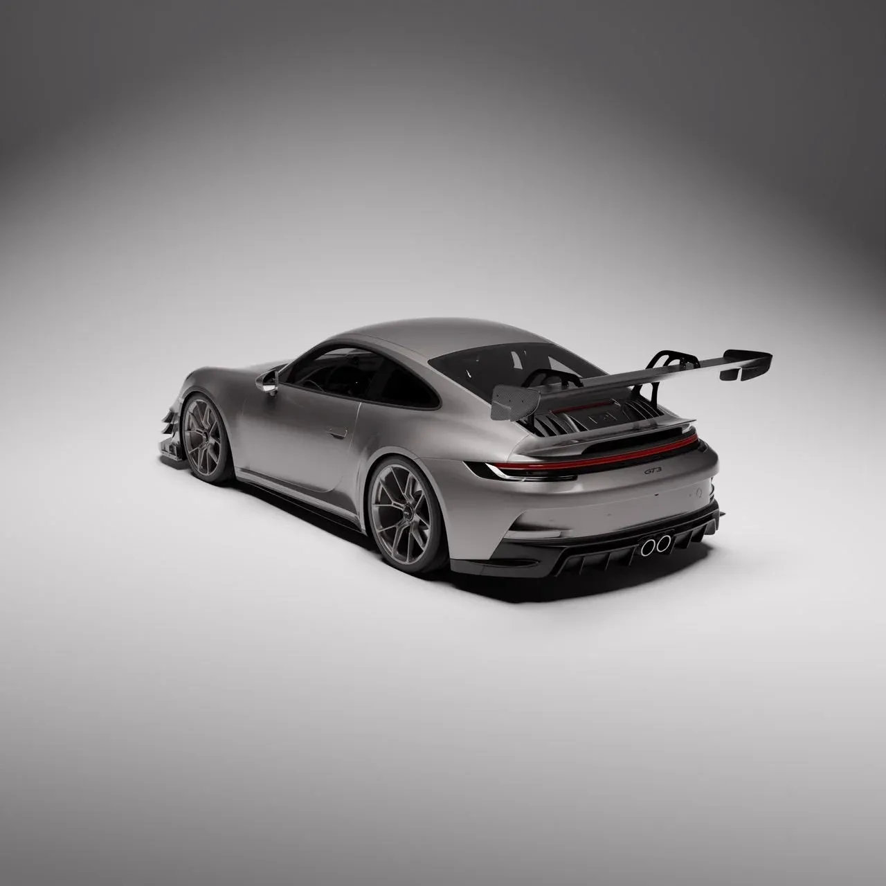 Vulcan Alpha Carbon Fiber Single Element Wing - Porsche 911 GT3 (992) - Image 4